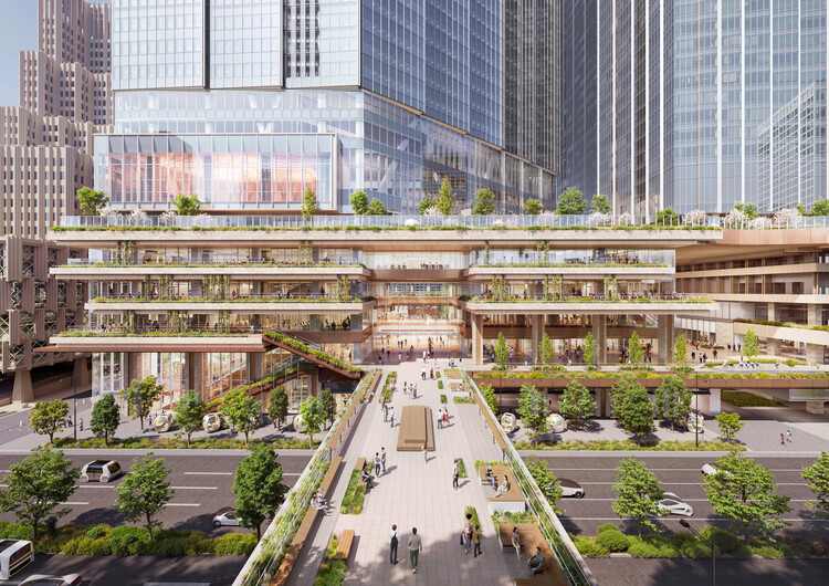 日本智慧城市典范:PLP 建筑事务所启动东京十字公园首座塔楼建设(图2) 日本智慧城市典范:PLP 建筑事务所启动东京十字公园首座塔楼建设 - 更多图片
