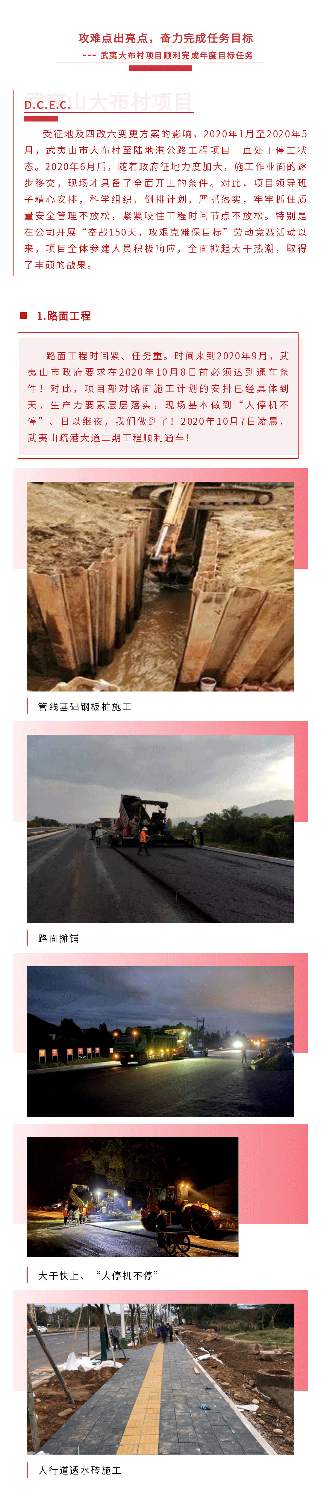 攻难点出亮点，奋力完成目标--- 武夷大布村项目顺利完成年度目标任务(图2)