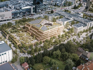 隈研吾联合体获胜方案：波兰Rzeszów新公共图书馆，语之螺旋(图2)
