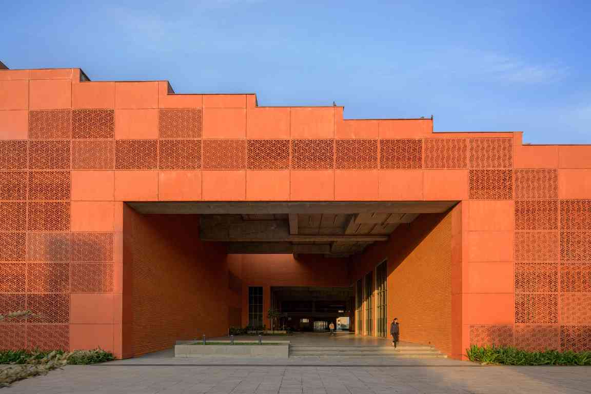 463个阶梯平台,铺满印度Prestige大学新建筑屋面(图15) 463个阶梯平台,铺满印度Prestige大学新建筑屋面(图15)