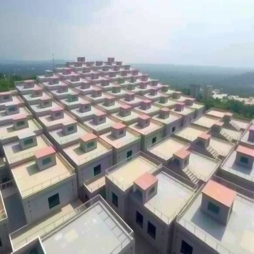 463个阶梯平台,铺满印度Prestige大学新建筑屋面(图19) 463个阶梯平台,铺满印度Prestige大学新建筑屋面(图19)