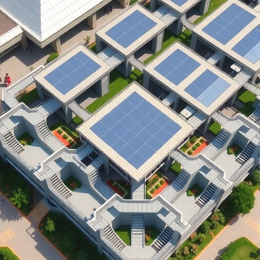 463个阶梯平台,铺满印度Prestige大学新建筑屋面(图19) 463个阶梯平台,铺满印度Prestige大学新建筑屋面(图19)