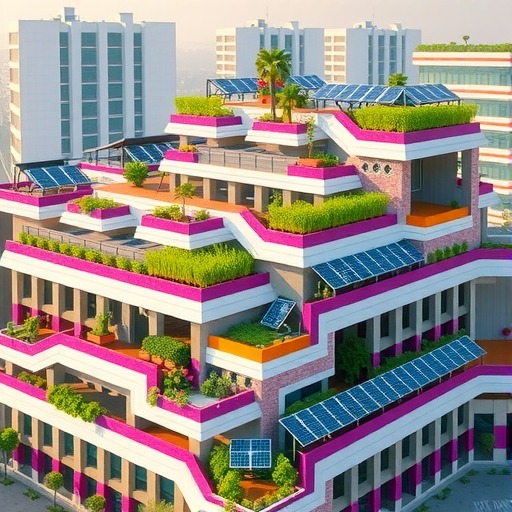 463个阶梯平台,铺满印度Prestige大学新建筑屋面(图19) 463个阶梯平台,铺满印度Prestige大学新建筑屋面(图19)