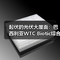起伏的光伏大屋面：巴西利亚WTC Biotic综合体在建方案（图2）