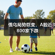 俄乌局势巨变，A股近3800家下跌（图2）