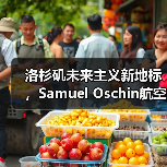 洛杉矶未来主义新地标,Samuel Oschin航空航天中心主体建设完工(图1) 洛杉矶未来主义新地标,Samuel Oschin航空航天中心主体建设完工(图1)
