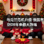 乌克兰危机升级 俄股市创08年来最大跌幅（图1）