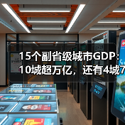 15个副省级城市GDP:10城超万亿,还有4城7千亿(图2) 15个副省级城市GDP:10城超万亿,还有4城7千亿(图2)