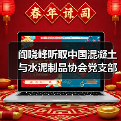 阎晓峰听取中国混凝土与水泥制品协会党支部专题汇报(图4) 阎晓峰听取中国混凝土与水泥制品协会党支部专题汇报(图4)