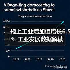 规上工业增加值增长6.5% 工业发展数据解读(图2) 规上工业增加值增长6.5% 工业发展数据解读(图2)