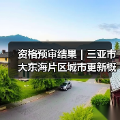 资格预审结果|三亚市大东海片区城市更新概念规划设计国际竞赛(图4) 资格预审结果|三亚市大东海片区城市更新概念规划设计国际竞赛(图4)