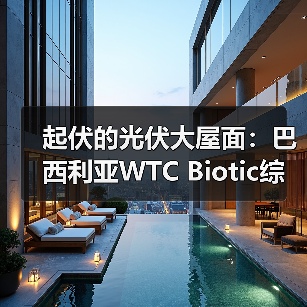 起伏的光伏大屋面:巴西利亚WTC Biotic综合体在建方案(图1) 起伏的光伏大屋面:巴西利亚WTC Biotic综合体在建方案(图1)