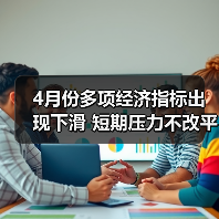 4月份多项经济指标出现下滑 短期压力不改平稳态势(图2) 4月份多项经济指标出现下滑 短期压力不改平稳态势(图2)