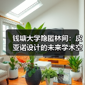 钱塘大学隐匿林间:皮亚诺设计的未来学术空间(图1) 钱塘大学隐匿林间:皮亚诺设计的未来学术空间(图1)