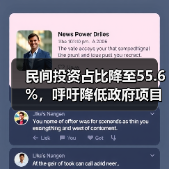 民间投资占比降至55.6%，呼吁降低政府项目投资门槛（图4）