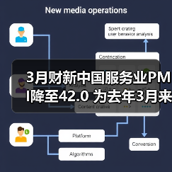 3月财新中国服务业PMI降至42.0 为去年3月来最低（图3）