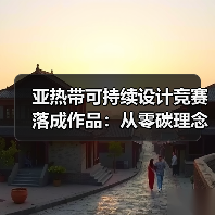 亚热带可持续设计竞赛落成作品:从零碳理念到真实空间体验(图2) 亚热带可持续设计竞赛落成作品:从零碳理念到真实空间体验(图2)