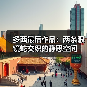 多西最后作品:两条眼镜蛇交织的静思空间(图1) 多西最后作品:两条眼镜蛇交织的静思空间(图1)