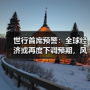 世行首席预警：全球经济或再度下调预期，风险因素浮现？（图3）