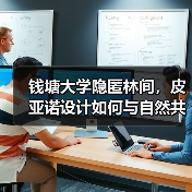 钱塘大学隐匿林间,皮亚诺设计如何与自然共生?(图1) 钱塘大学隐匿林间,皮亚诺设计如何与自然共生?(图1)
