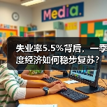 失业率5.5%背后,一季度经济如何稳步复苏?(图4) 失业率5.5%背后,一季度经济如何稳步复苏?(图4)