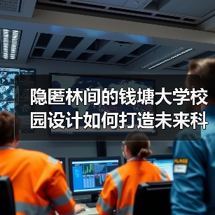 隐匿林间的钱塘大学校园设计如何打造未来科研综合体?(图4) 隐匿林间的钱塘大学校园设计如何打造未来科研综合体?(图4)
