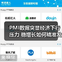 PMI数据突显经济下行压力 稳增长如何精准发力?(图1) PMI数据突显经济下行压力 稳增长如何精准发力?(图1)