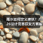 雨水如何定义建筑?2026设计竞赛获奖方案解析(图2) 雨水如何定义建筑?2026设计竞赛获奖方案解析(图2)