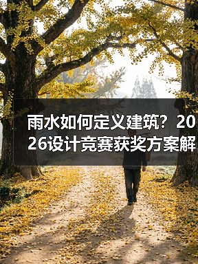 雨水如何定义建筑?2026设计竞赛获奖方案解析(图1) 雨水如何定义建筑?2026设计竞赛获奖方案解析(图1)