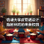 钱塘大学皮亚诺设计:隐匿林间的未来校园(图3) 钱塘大学皮亚诺设计:隐匿林间的未来校园(图3)