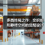 多西终局之作:交织蛇形静修空间的觉醒设计(图1) 多西终局之作:交织蛇形静修空间的觉醒设计(图1)