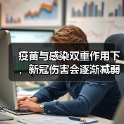 疫苗与感染双重作用下,新冠伤害会逐渐减弱吗?(图1) 疫苗与感染双重作用下,新冠伤害会逐渐减弱吗?(图1)