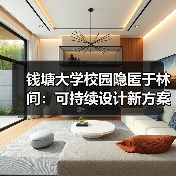 钱塘大学校园隐匿于林间:可持续设计新方案(图3) 钱塘大学校园隐匿于林间:可持续设计新方案(图3)