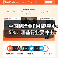 中国制造业PMI跌至49.5%:哪些行业受冲击?(图1) 中国制造业PMI跌至49.5%:哪些行业受冲击?(图1)