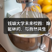 钱塘大学未来校园:隐匿林间,与自然共生(图2) 钱塘大学未来校园:隐匿林间,与自然共生(图2)
