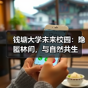 钱塘大学未来校园:隐匿林间,与自然共生(图4) 钱塘大学未来校园:隐匿林间,与自然共生(图4)