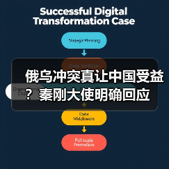 俄乌冲突真让中国受益?秦刚大使明确回应(图1) 俄乌冲突真让中国受益?秦刚大使明确回应(图1)