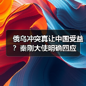 俄乌冲突真让中国受益?秦刚大使明确回应(图4) 俄乌冲突真让中国受益?秦刚大使明确回应(图4)