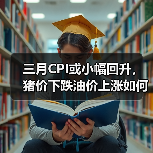 三月CPI或小幅回升,猪价下跌油价上涨如何影响?(图2) 三月CPI或小幅回升,猪价下跌油价上涨如何影响?(图2)