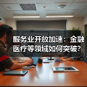 服务业开放加速:金融医疗等领域如何突破?(图3) 服务业开放加速:金融医疗等领域如何突破?(图3)