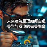 未来建筑屋顶如何实现美学与发电的完美融合?(图1) 未来建筑屋顶如何实现美学与发电的完美融合?(图1)