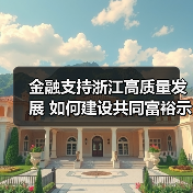 金融支持浙江高质量发展 如何建设共同富裕示范区?(图1) 金融支持浙江高质量发展 如何建设共同富裕示范区?(图1)