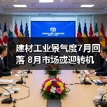 建材工业景气度7月回落 8月市场或迎转机(图1) 建材工业景气度7月回落 8月市场或迎转机(图1)