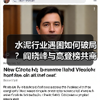 水泥行业遇困如何破局?阎晓峰与高登榜共商发展策略(图1) 水泥行业遇困如何破局?阎晓峰与高登榜共商发展策略(图1)