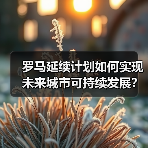 罗马延续计划如何实现未来城市可持续发展？（图3）