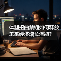 体制扭曲禁锢如何释放未来经济增长潜能?(图3) 体制扭曲禁锢如何释放未来经济增长潜能?(图3)