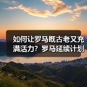 如何让罗马既古老又充满活力?罗马延续计划解析(图1) 如何让罗马既古老又充满活力?罗马延续计划解析(图1)