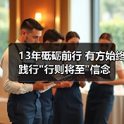 13年砥砺前行 有方始终践行 13年砥砺前行 有方始终践行