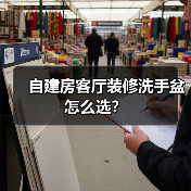 自建房客厅装修洗手盆怎么选？（图1）