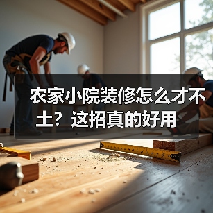 农家小院装修怎么才不土？这招真的好用（图4）